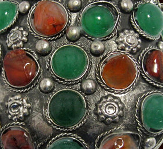 Hand Made Kuchi Tribal Purse or Pendant Pouch. May Serve as Jewelry. - Tampa Home & Garden Store