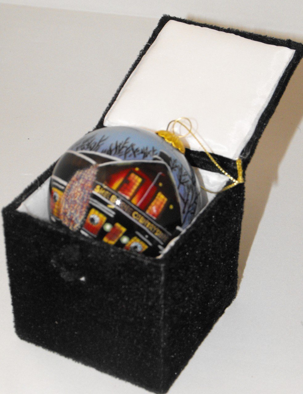 Hand Painted Glass Globe Ornament - The Shelburne Country Store - Tampa Home & Garden Store