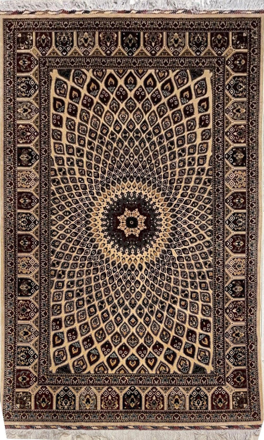Handmade Afghani Gumbad Dome Area Rug 7x10 ft - Tampa Home & Garden Store
