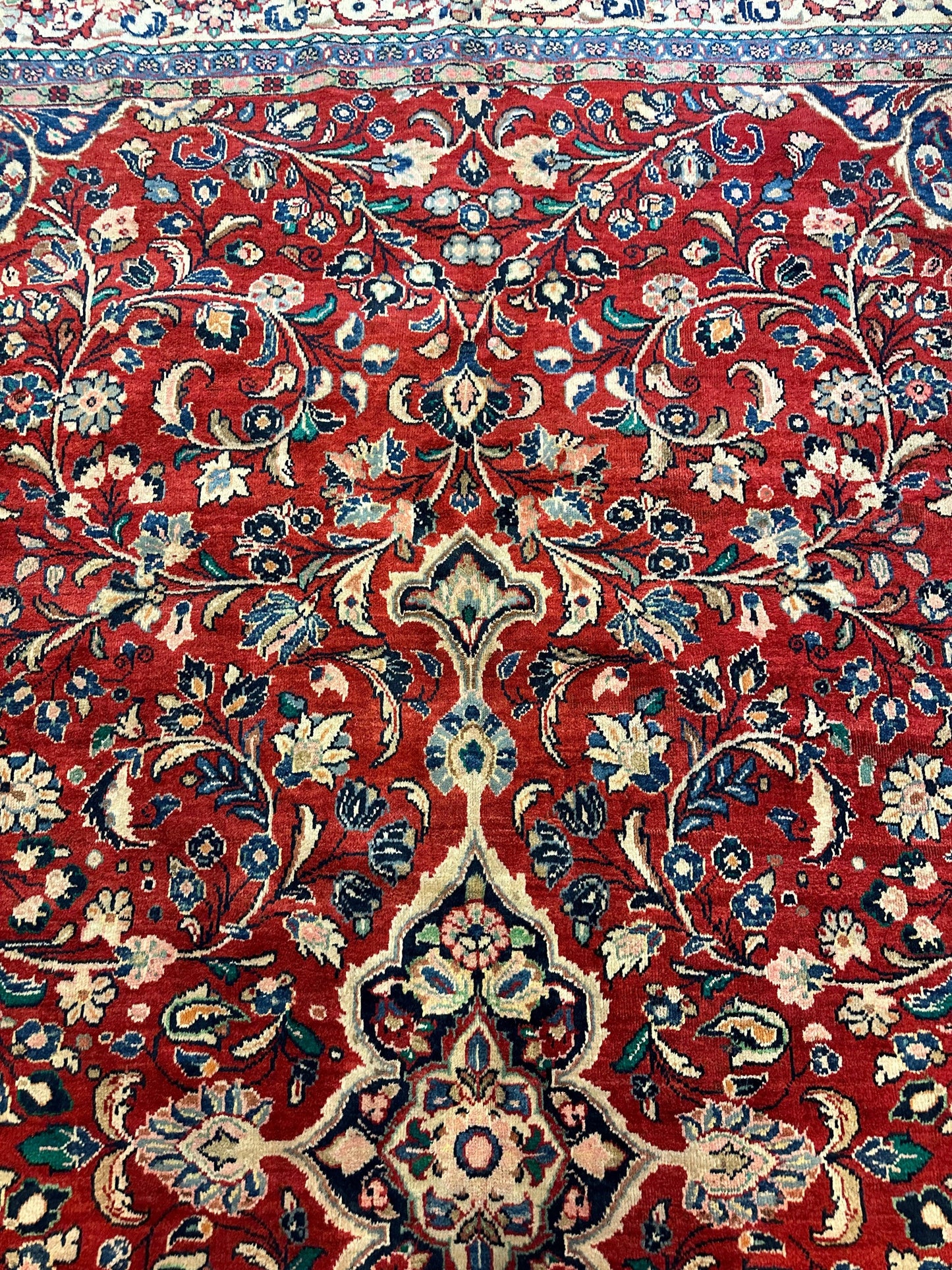 Handmade One-of-a-Kind Persian Mahal Rug - 10’ x 12’10” - Tampa Home & Garden Store