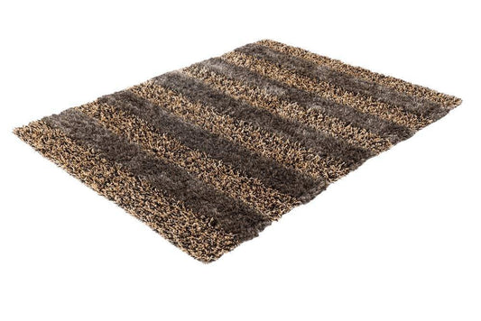 Handwoven Multi-Tone Shag Rug 5' x 6' 7 - Tampa Home & Garden Store