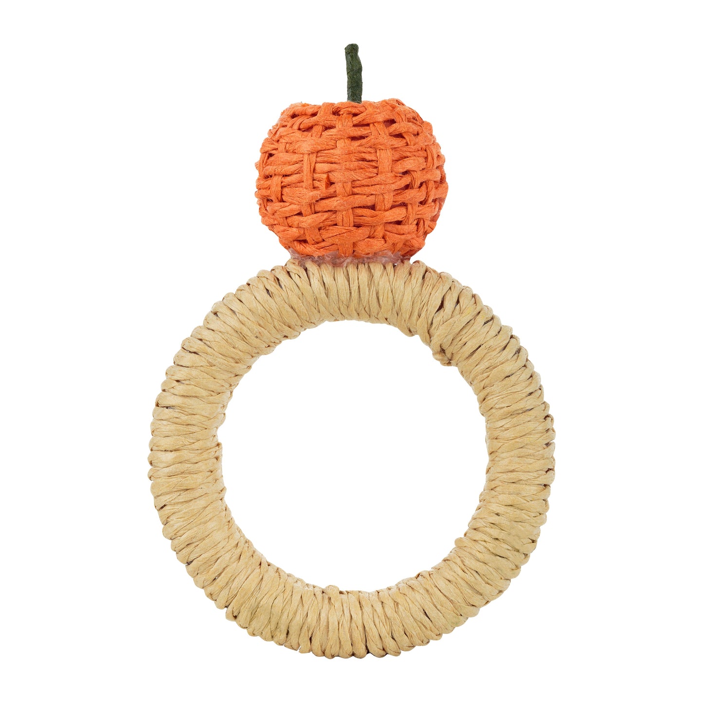 Handwoven Orange Napkin Ring - Tampa Home & Garden Store