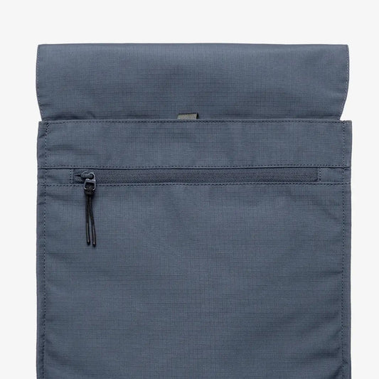 Handy XL Maibon Vandra backpack in blue with front zip pocket on Tampa Home & Garden Store