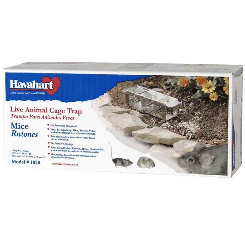 Havahart Trap - Model 0 (10"x3"x3") - For Mice, Rats, Voles and Shrews - Tampa Home & Garden Store