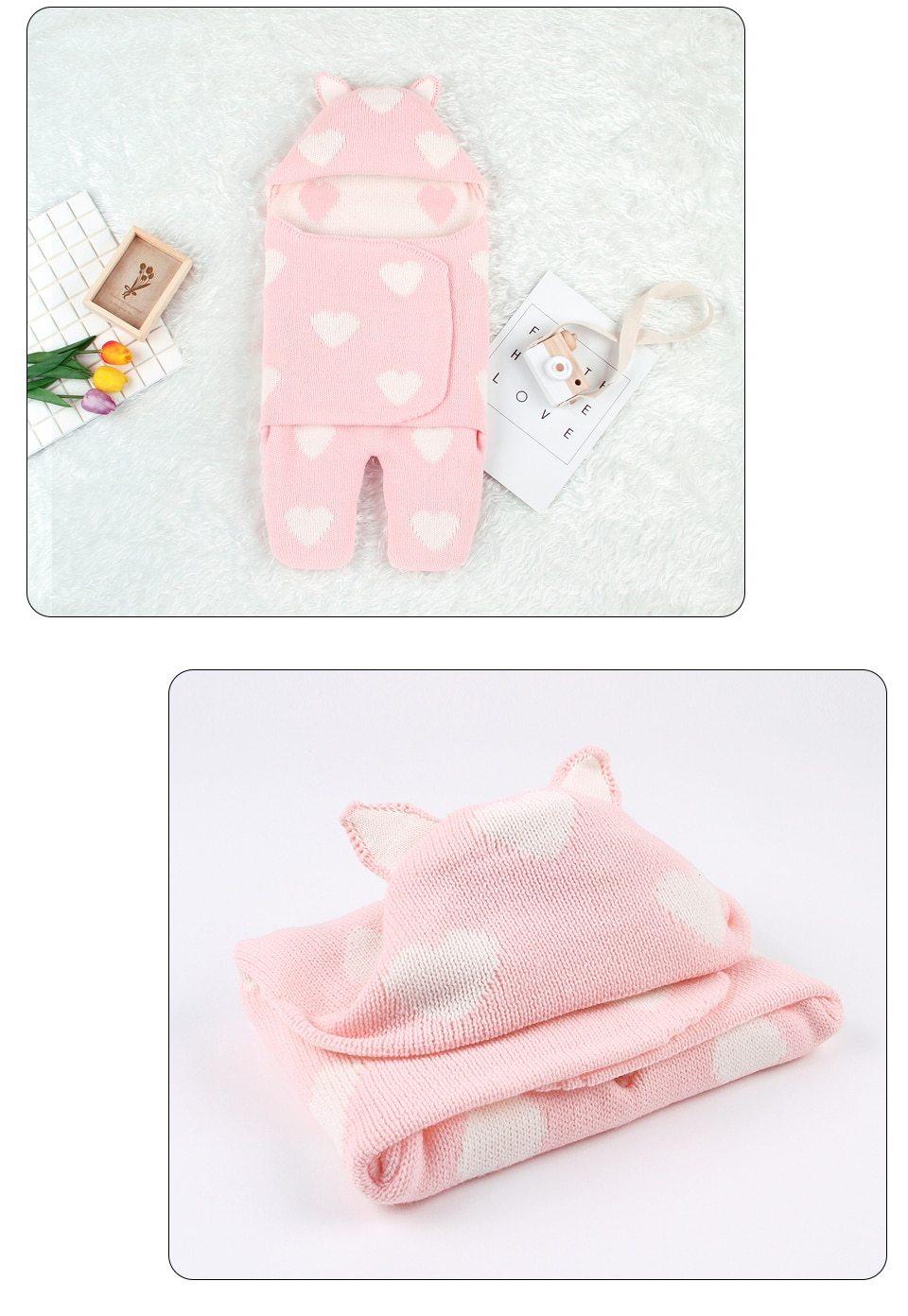 Thick Knitted Sleep Sack for the Newborn