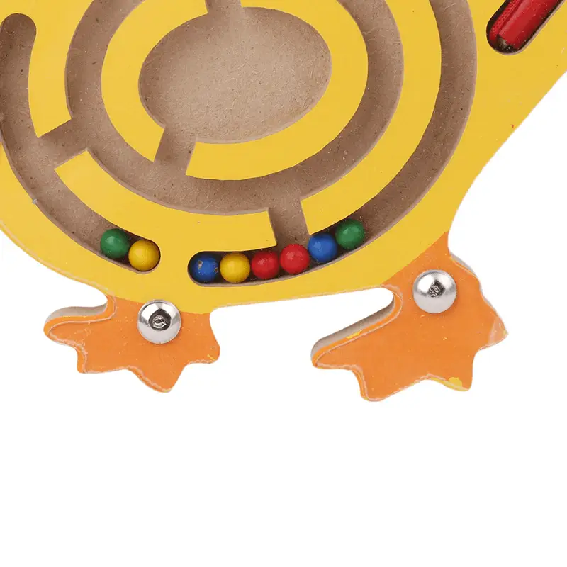 Children Magnetic Maze Toy and Wooden Puzzle Game