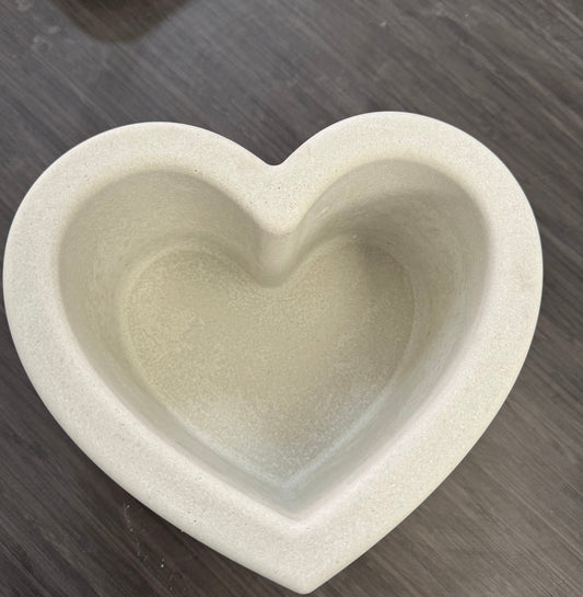 Heart Shaped Candle Vessel - Tampa Home & Garden Store