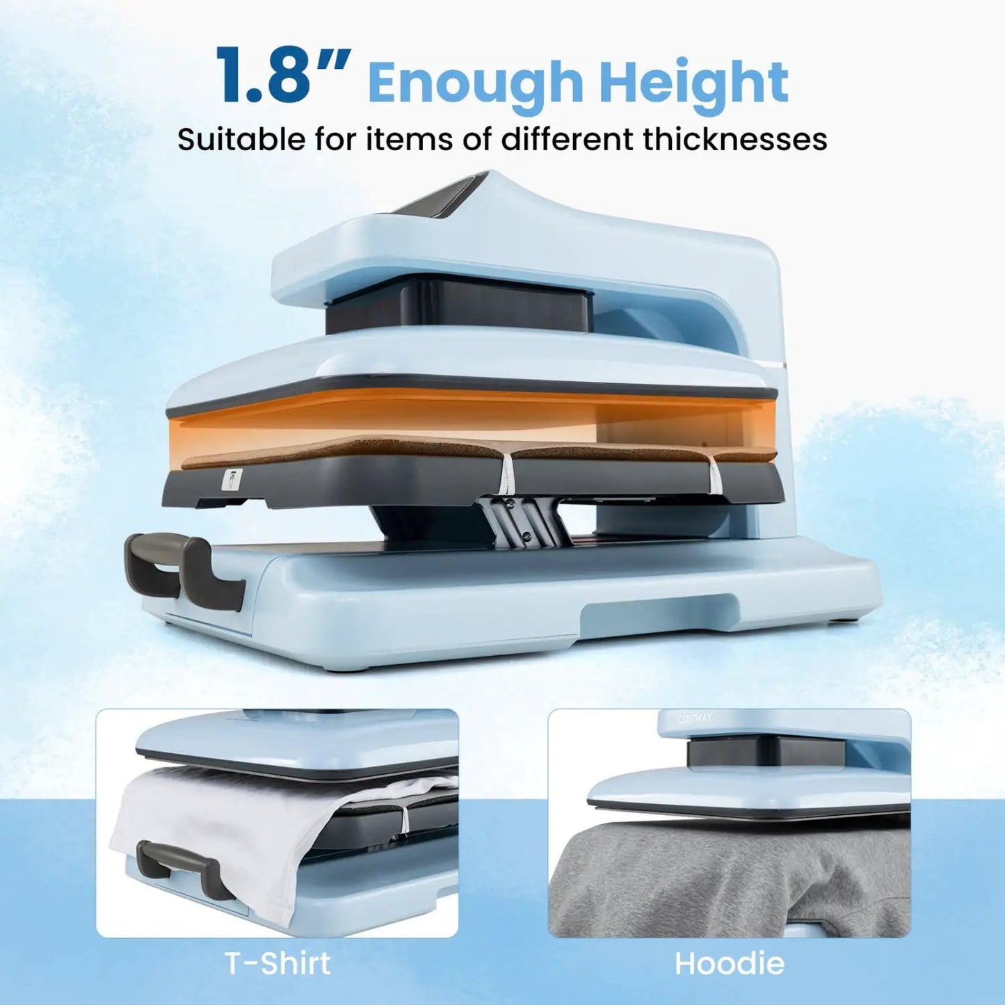 15x15 Auto Release Heat Press Machine 1500W