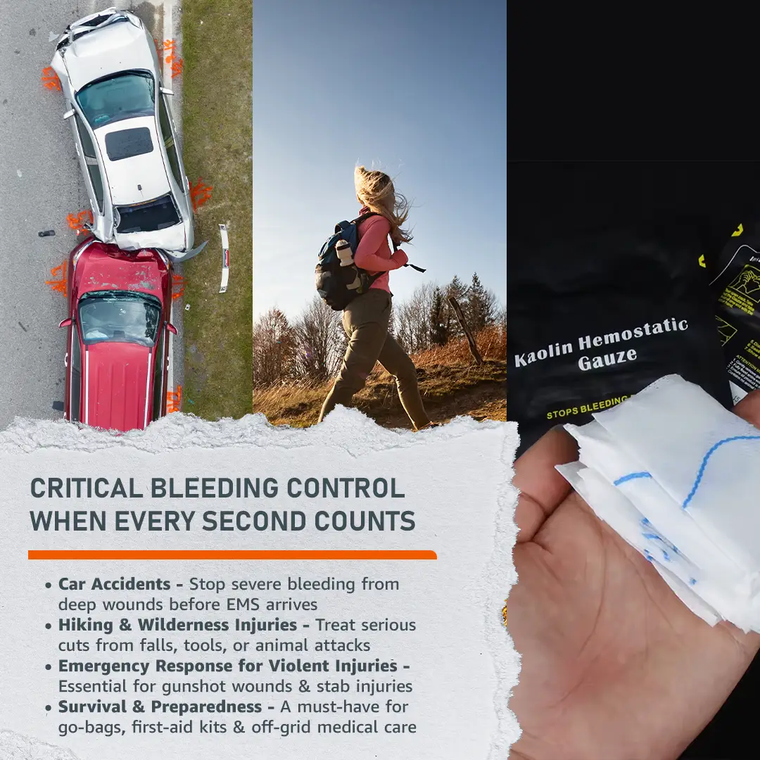 Hemostatic Gauze - Tampa Home & Garden Store