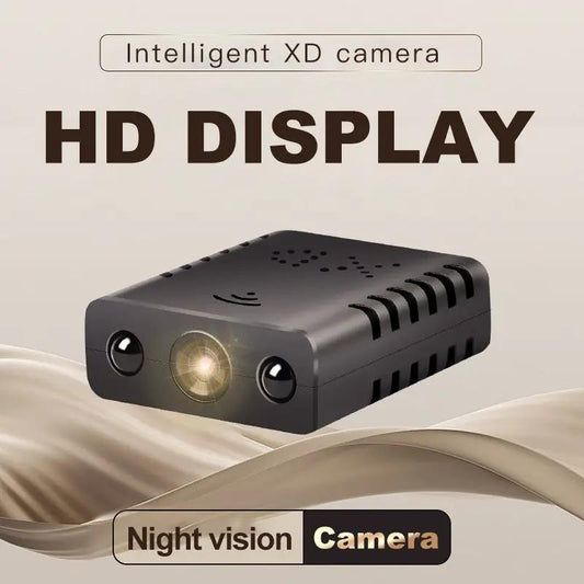 1080P HD Mini WiFi Security Camera compact black night vision surveillance cam on Tampa Home & Garden Store