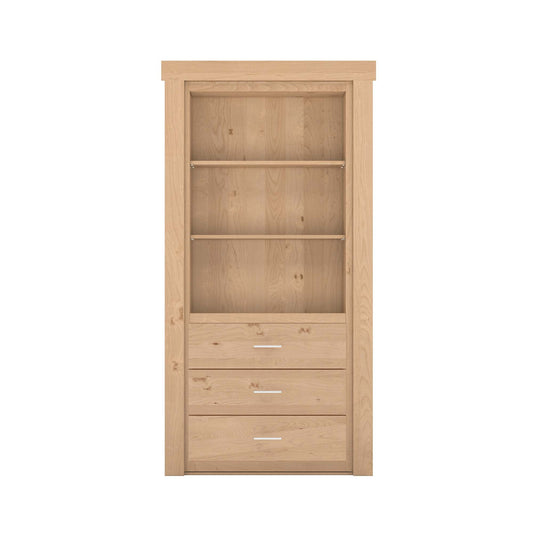 Hidden Flush Mount Knotty Alder Dresser Door - Tampa Home & Garden Store
