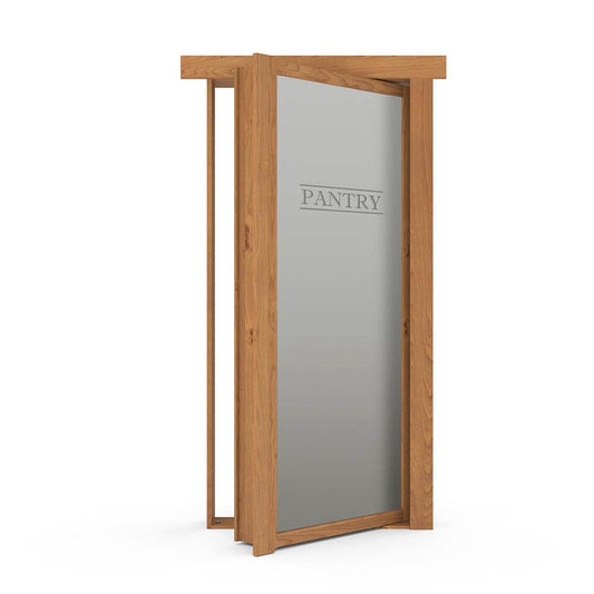 Hidden Flush Mount Knotty Alder Pantry Door - Tampa Home & Garden Store