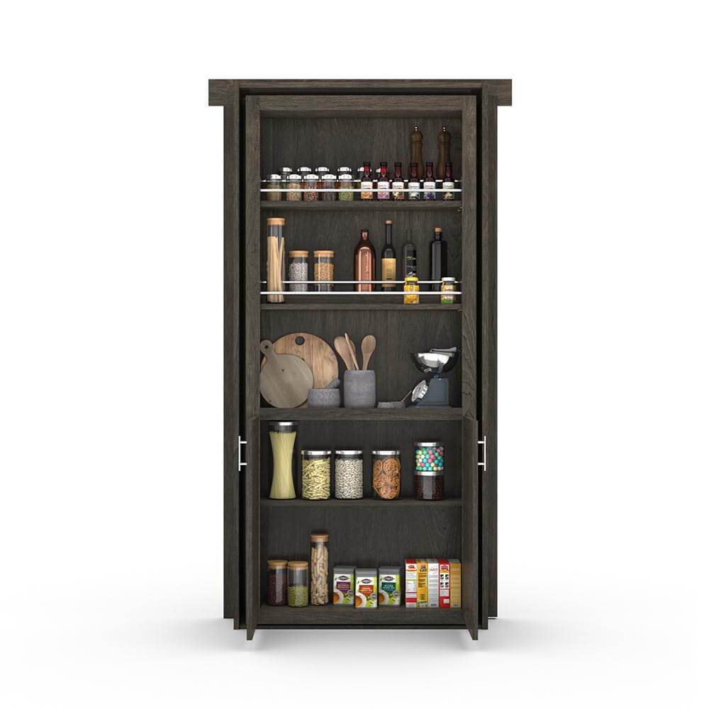 Hidden Flush Mount Maple Pantry Door - Tampa Home & Garden Store