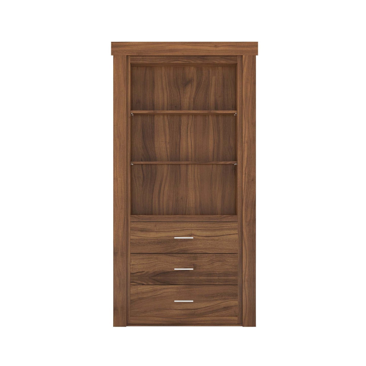 Hidden Flush Mount Walnut Dresser Door - Tampa Home & Garden Store