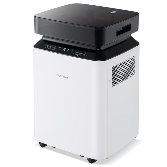 70/90 Pint 4500/6000 Sq. Ft Dehumidifier with Continuous and Auto Mode-70 Pints - Tampa Home & Garden Store