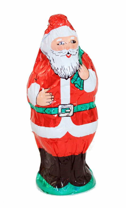 Hollow Foil Wrapped Santa - 5.25 oz - Tampa Home & Garden Store