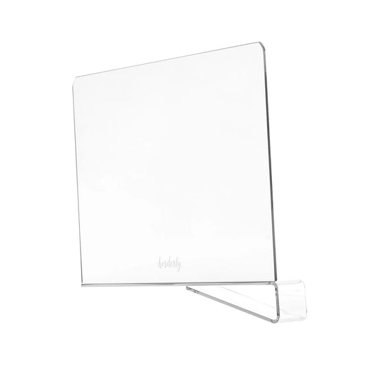 Clear acrylic shelf dividers by Horderly, 2-piece set for organized closet shelves on Tampa Home & Garden Store