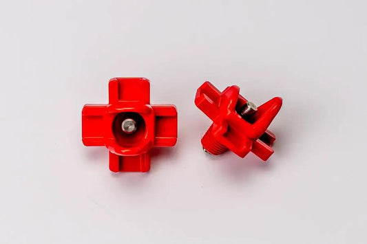 Horizontal Freeze Free Watering Nipples red plastic 2-pack for chicken coops on Tampa Home & Garden Store