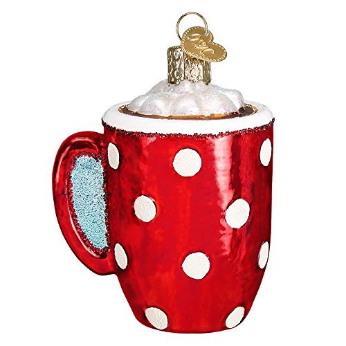 Hot Cocoa Glass Ornament - Tampa Home & Garden Store