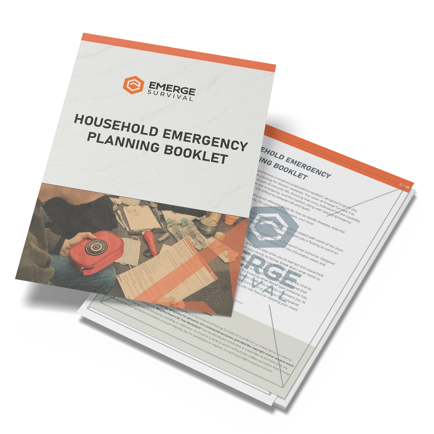 Household Emergency Planning Sheets - Tampa Home & Garden Store