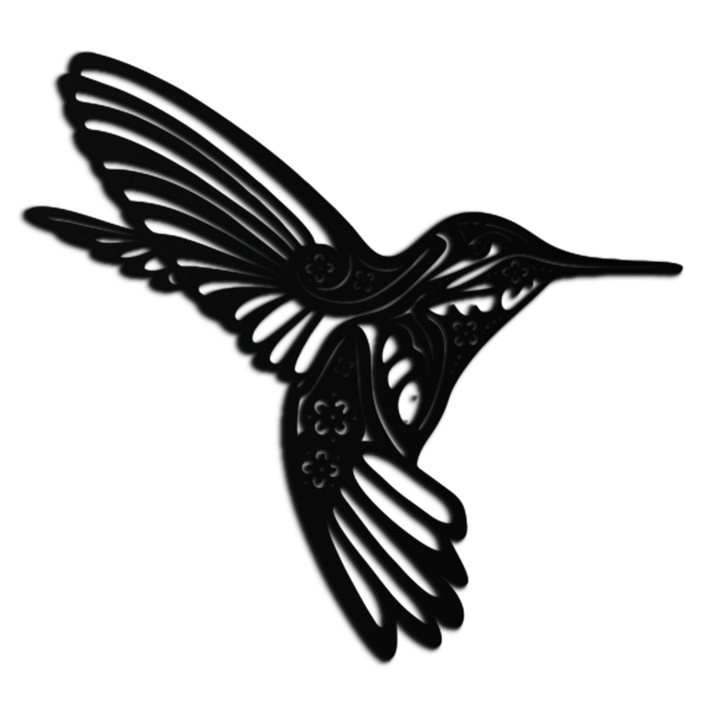 Hummingbird Metal Wall Art - Elegant Nature-Inspired Decor - KAF203 - Tampa Home & Garden Store