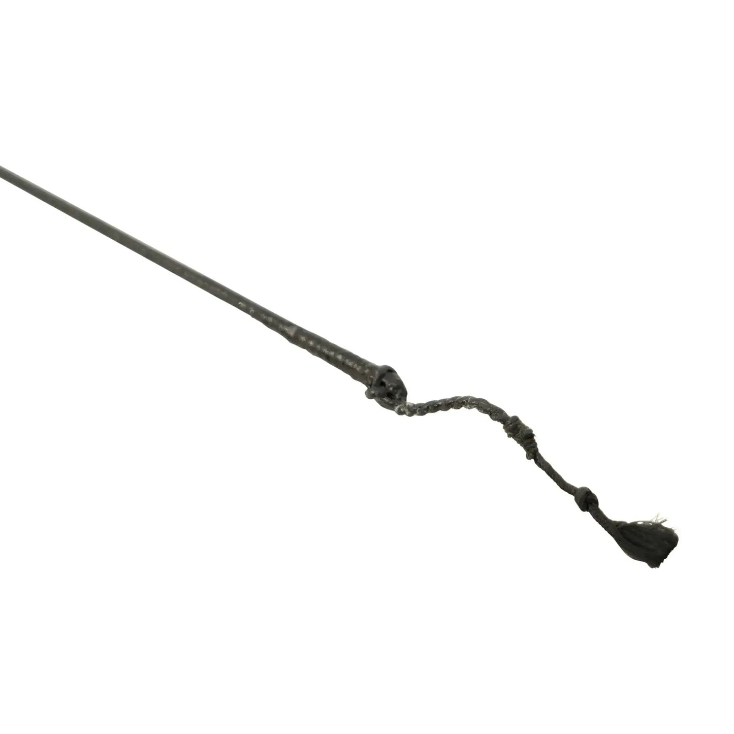 Huntley Equestrian Dressage Whip 39 inches black with braided tip and textured grip on Tampa Home & Garden Store