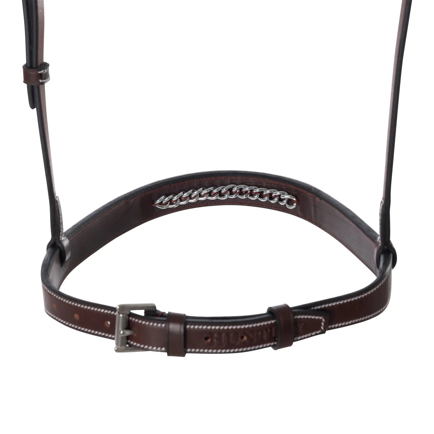 Huntley Equestrian Fancy Stitched Raised Chain Noseband - Tampa Home & Garden Store