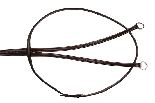 Huntley Equestrian Sedgwick Fancy Stitched Running Martingale, Cob size - Tampa Home & Garden Store