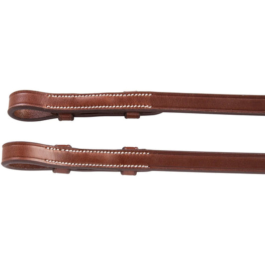 Huntley Equestrian Sedgwick Traditional Cheek Pieces - Tampa Home & Garden Store