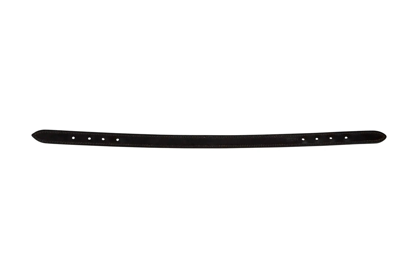 Huntley Equestrian replacement crown piece, black leather strap with stitching on Tampa Home & Garden Store