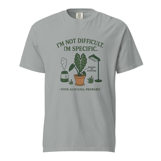 I'm Not Dramatic. I'm Specific. - Heavyweight Tee - Tampa Home & Garden Store