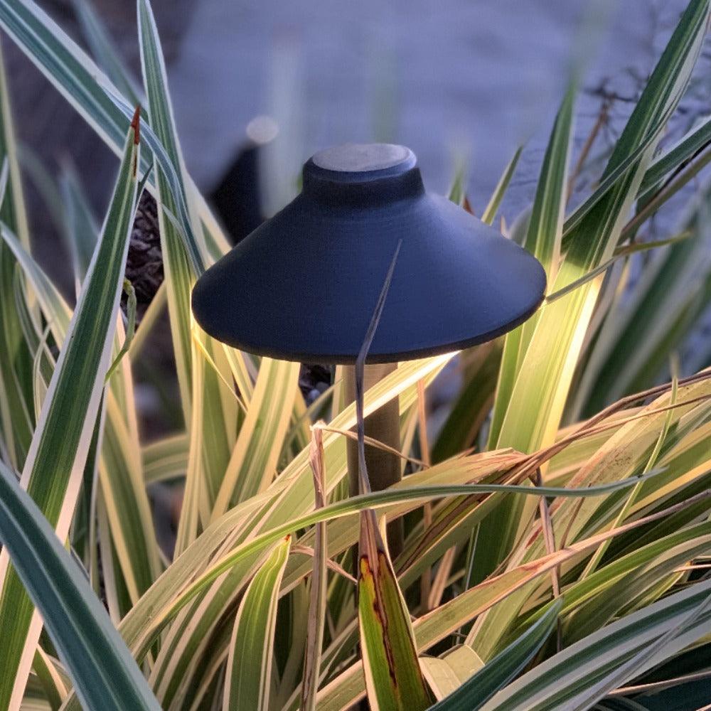 PLB02 Outdoor Garden Pathway Light | Low Voltage Brass Path Light