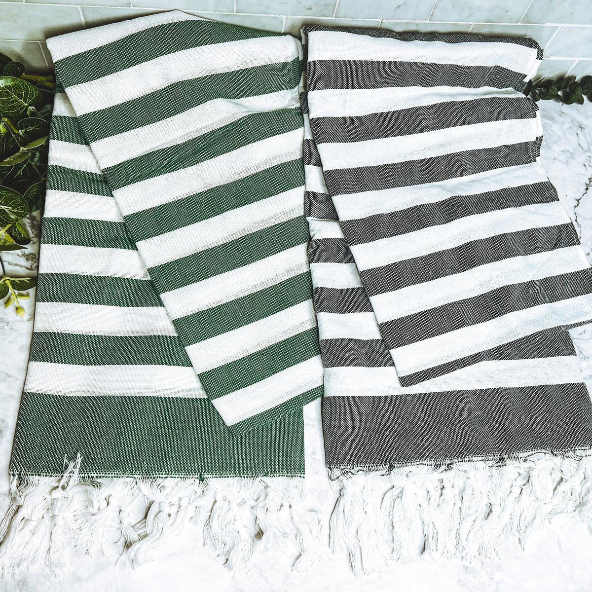 Bold Turkish Towel 180 GSM for Luxury Home Decor
