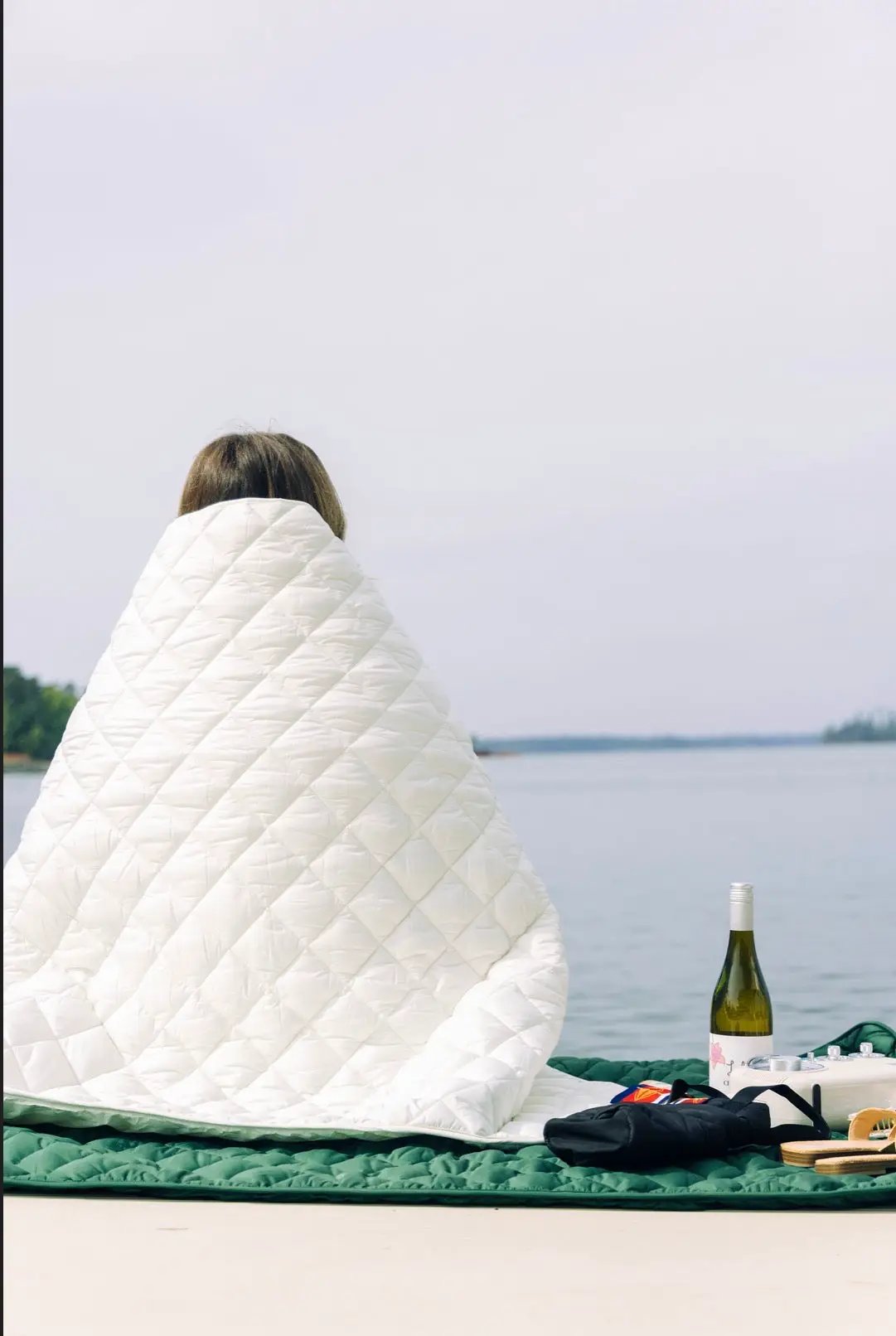Manta Acolchada Impermeable con Bolsillos | Pretty Rugged