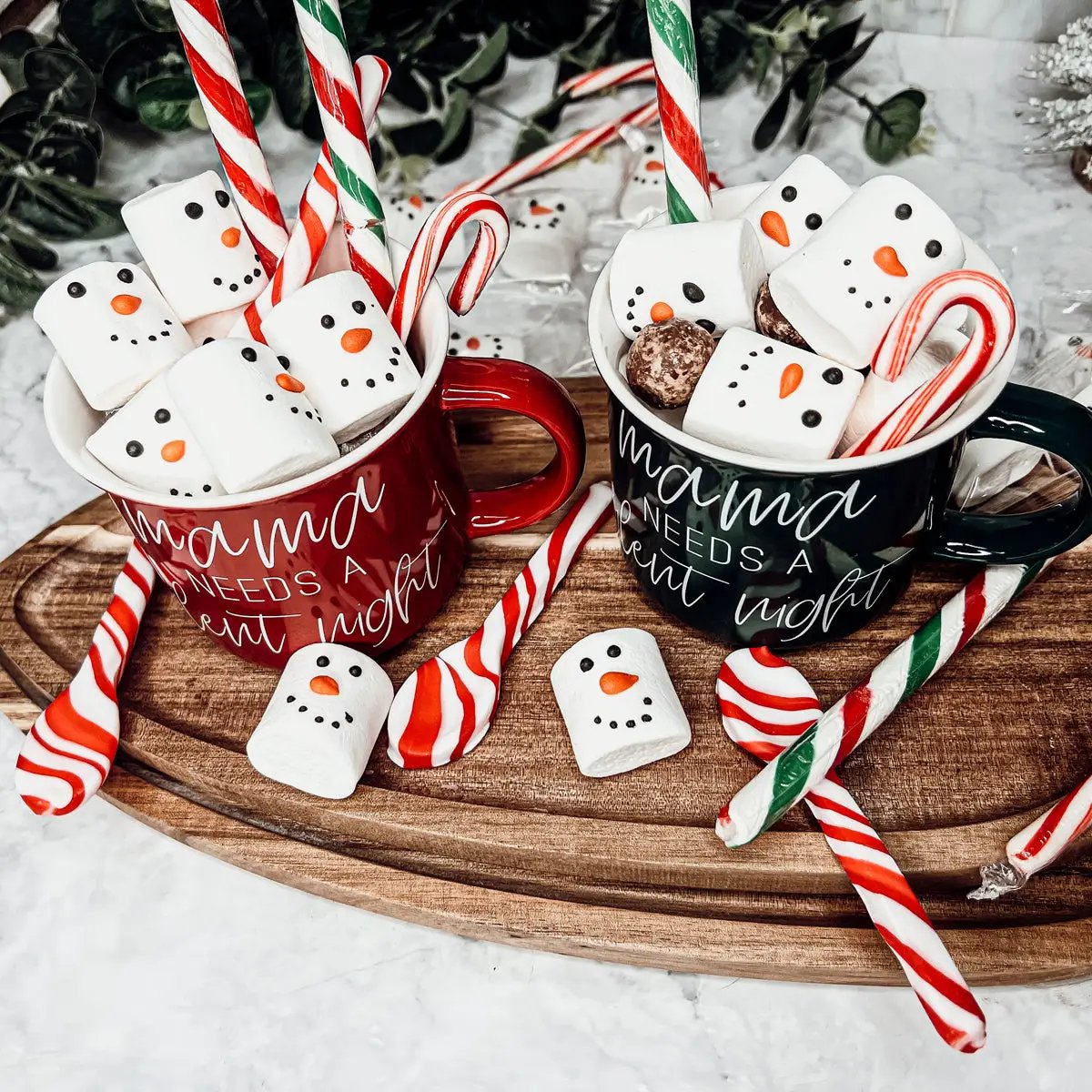 Snowman Marshmallows 24 - Tampa Home & Garden Store