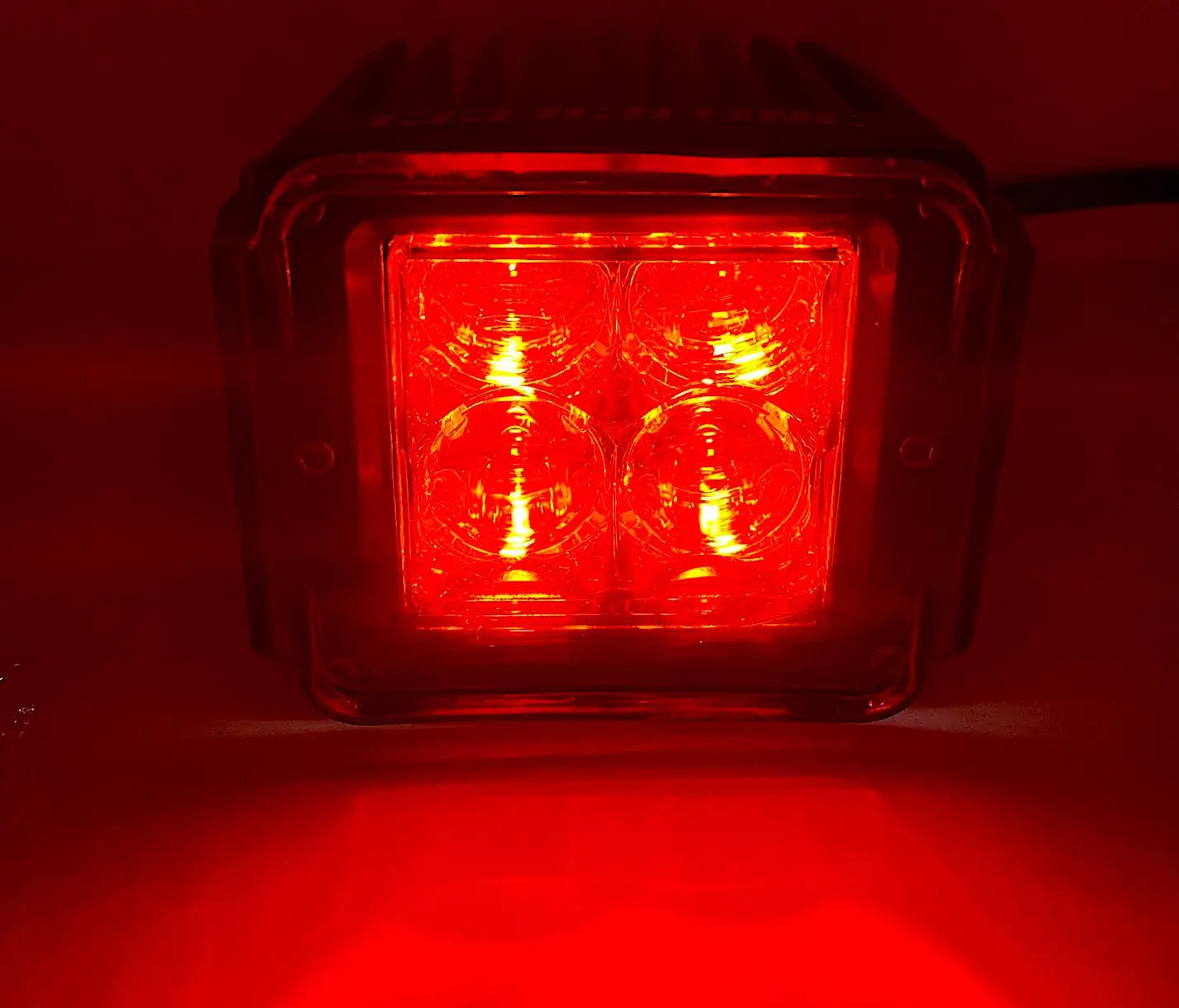 LED Pod Lens Colored Cover red for Sport Pods by GGLighting motor vehicle lighting on Tampa Home & Garden Store