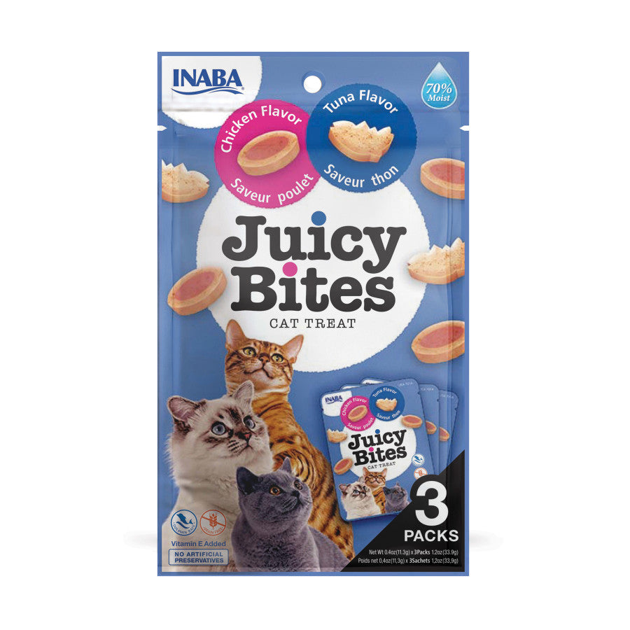 Golosinas para gatos Inaba Juicy Bites