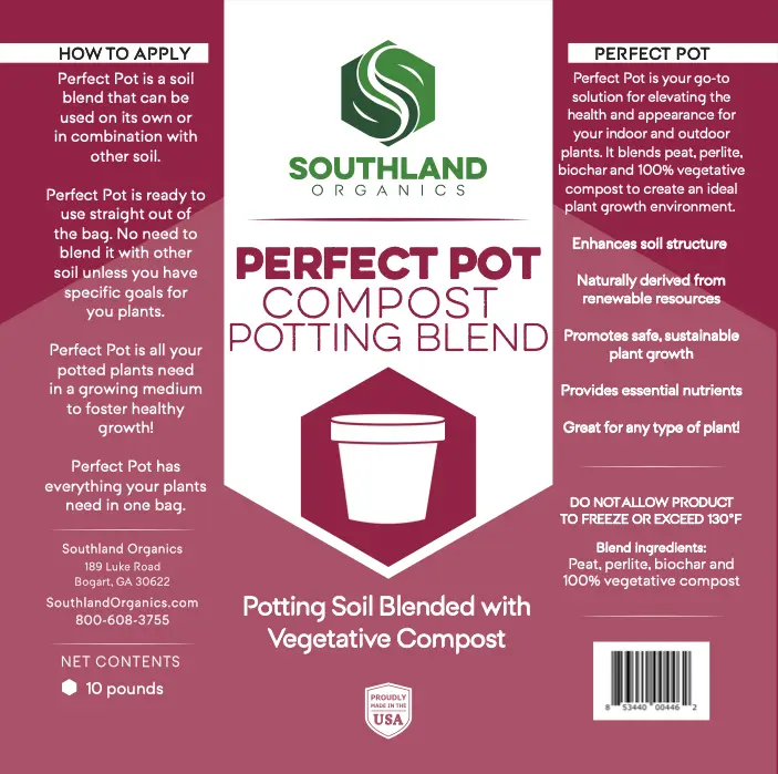 Indoor Potting Soil | Perfect Pot Indoor Potting Mix - Tampa Home & Garden Store
