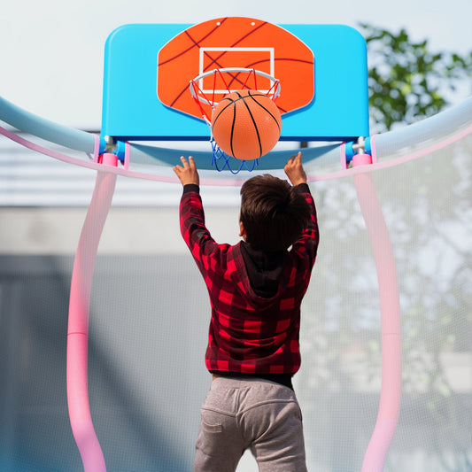 Kids Trampoline Indoor & Outdoor Pumpkin Trampoline-Pink - Tampa Home & Garden Store