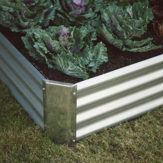 Industrial Farmhouse Steel Raised Garden Bed Metal Planter with Lining - Tampa Home & Garden Store