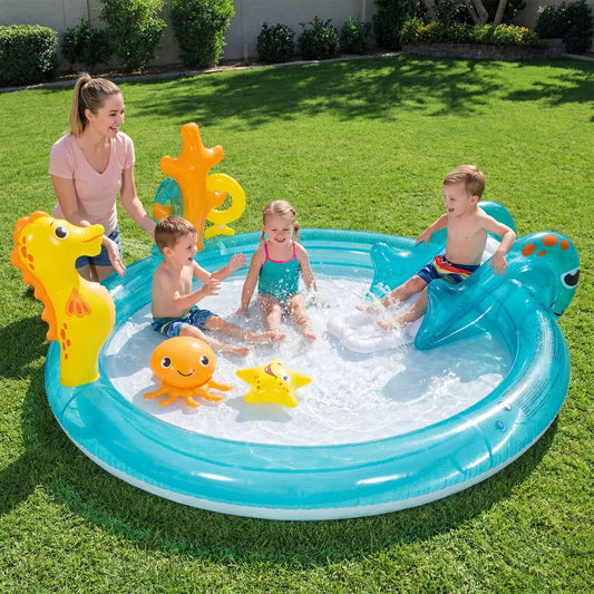 Outdoor Summer Water Park for Backyard and Garden