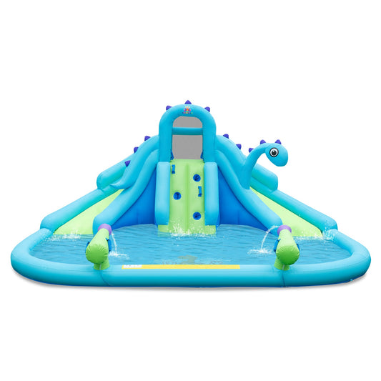 Inflatable Water Slide with Dual Slides and Large Splash Pool (Without Blower) - Tampa Home & Garden Store