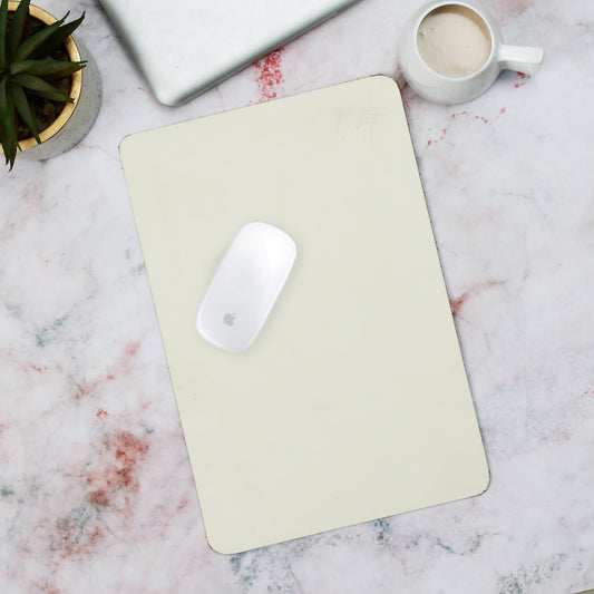 Ivory Elegance Leather Desk Mat + Mouse Pad - Tampa Home & Garden Store