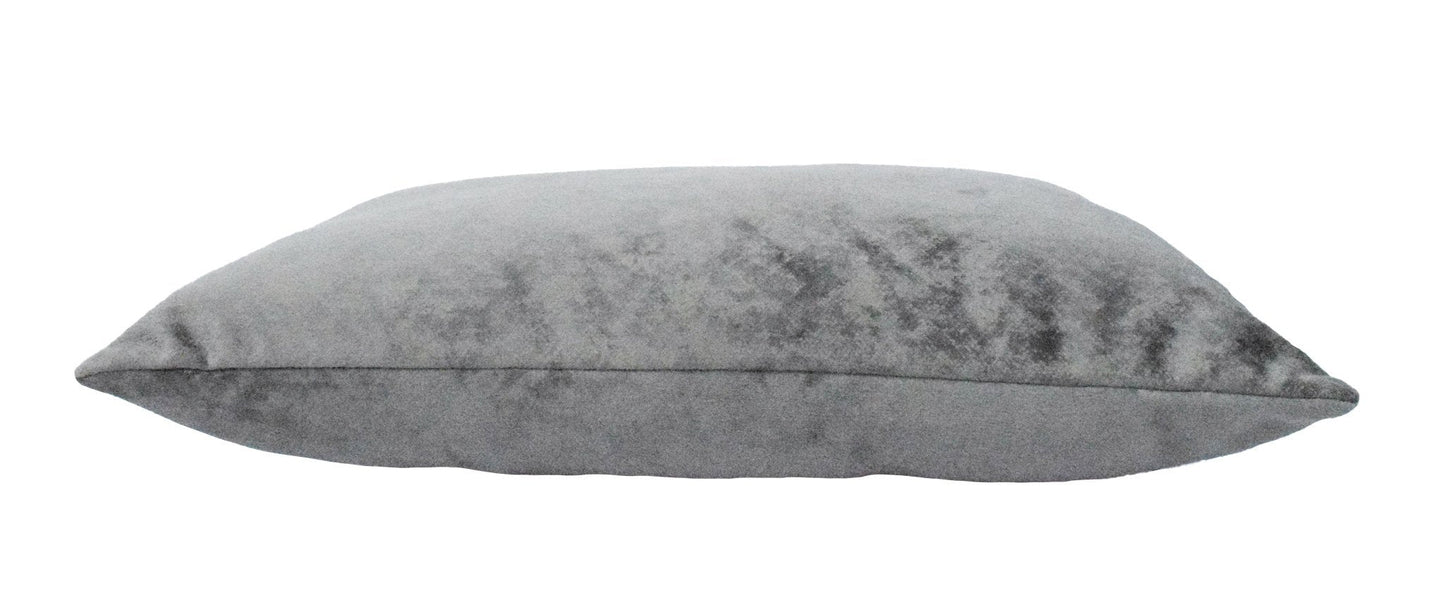 Ivory Square and Lumbar Luxury Velvet Pillow | TRDPL02 - Tampa Home & Garden Store