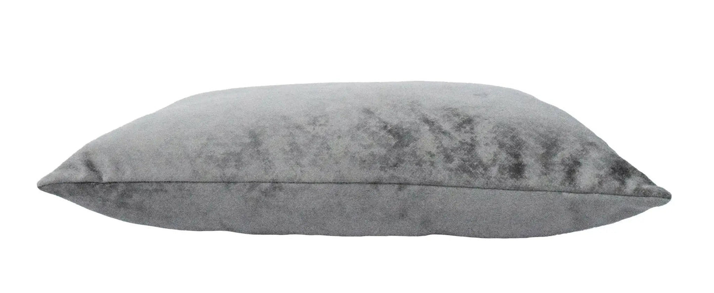 Ivory velvet lumbar pillow by The Rug Decor on Tampa Home & Garden Store