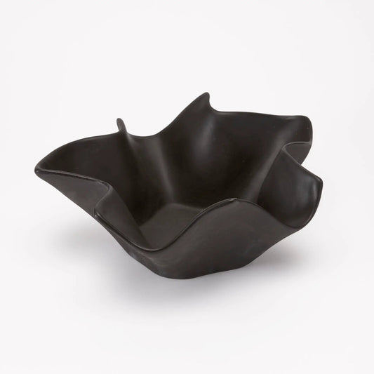 Joy Catchall Archway Tray bowl black with embracing edges on Tampa Home & Garden Store
