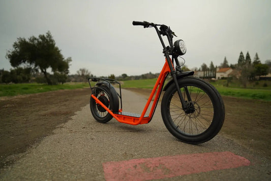 Jumbo 48V 1000W stand-up scooter orange frame by EUNORAU E-BIKE US on Tampa Home & Garden Store