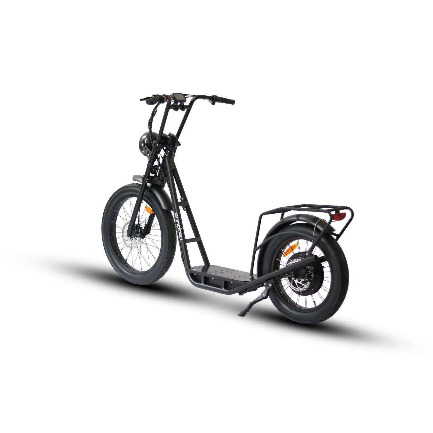 Jumbo 48V 1000W Stand Up Kick Scooter black alloy frame, large front wheel by EUNORAU E-BIKE US on Tampa Home & Garden Store