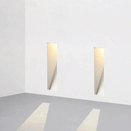 Moktan Sabai LED stair light recessed wall pair with motion sensor warm white on Tampa Home & Garden Store