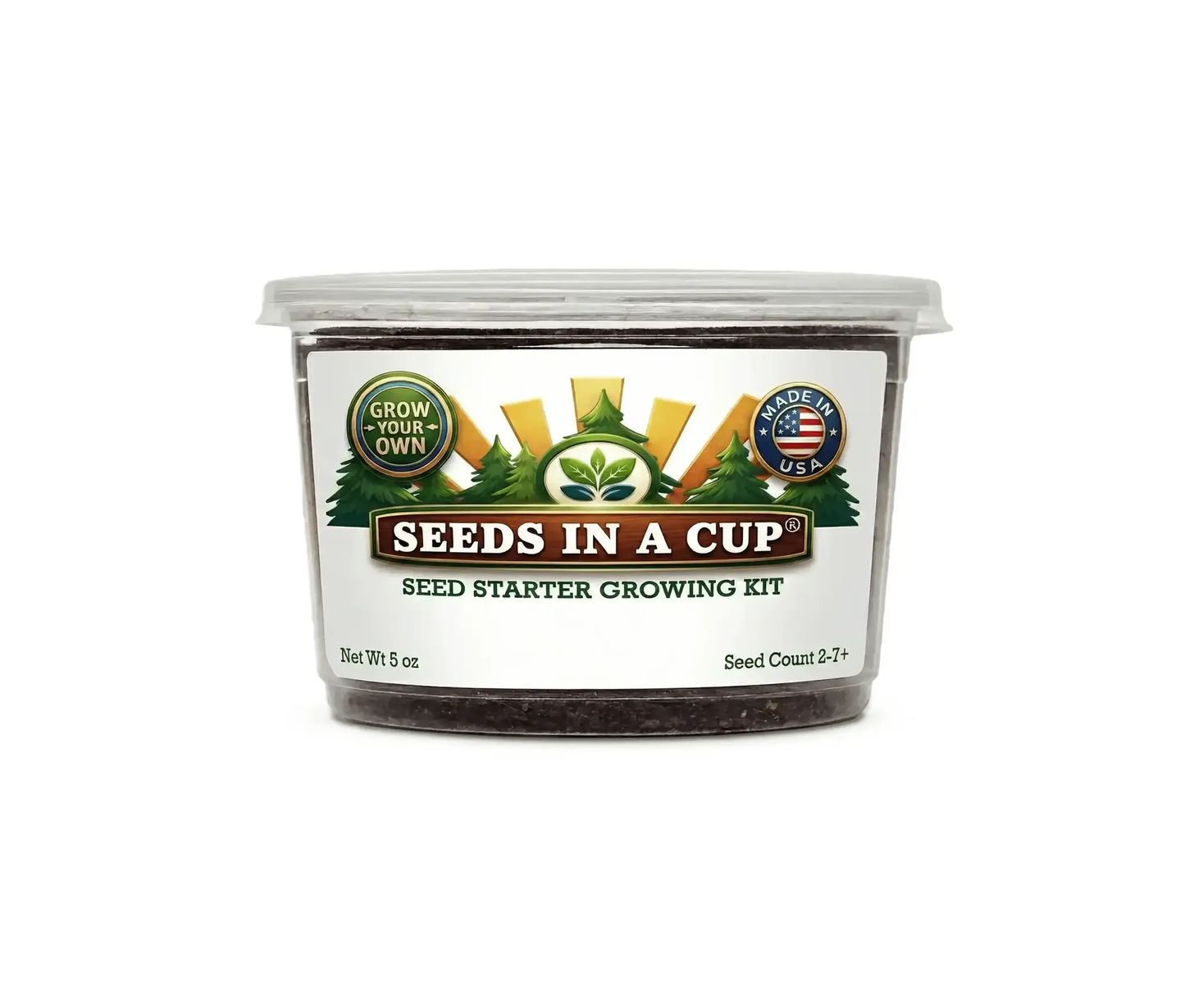 Seed Starter Growing Kit Seeds In A Cup jalapeño seeds for beginners on Tampa Home & Garden Store